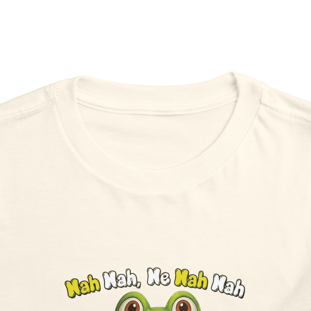 Leelee Running Frog Toddler Tee | Cute Cartoon Frog, Kids Animal Shirt