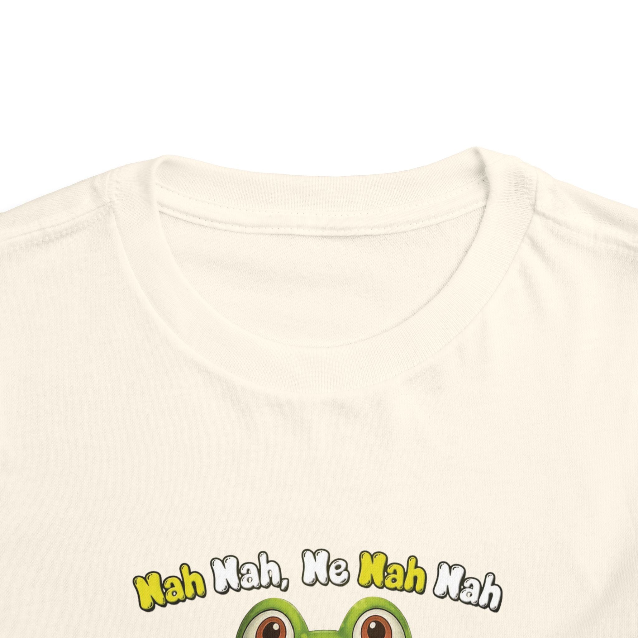 Leelee Running Frog Toddler Tee | Cute Cartoon Frog, Kids Animal Shirt