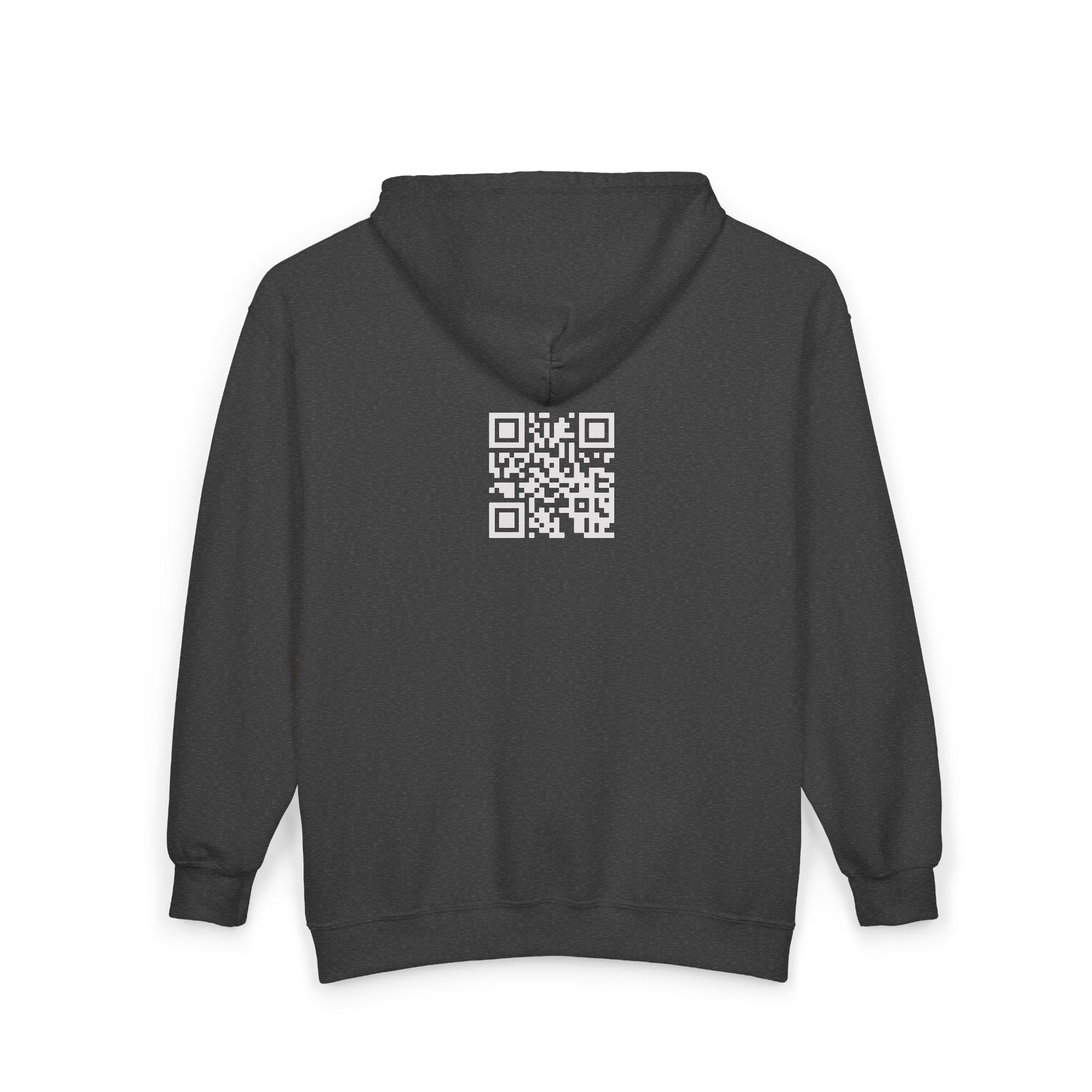 Leelee Running Frog Zip Hoodie — Cute "Nah Nah, Ne Nah Nah" Graphic Full-Zip Sweatshirt