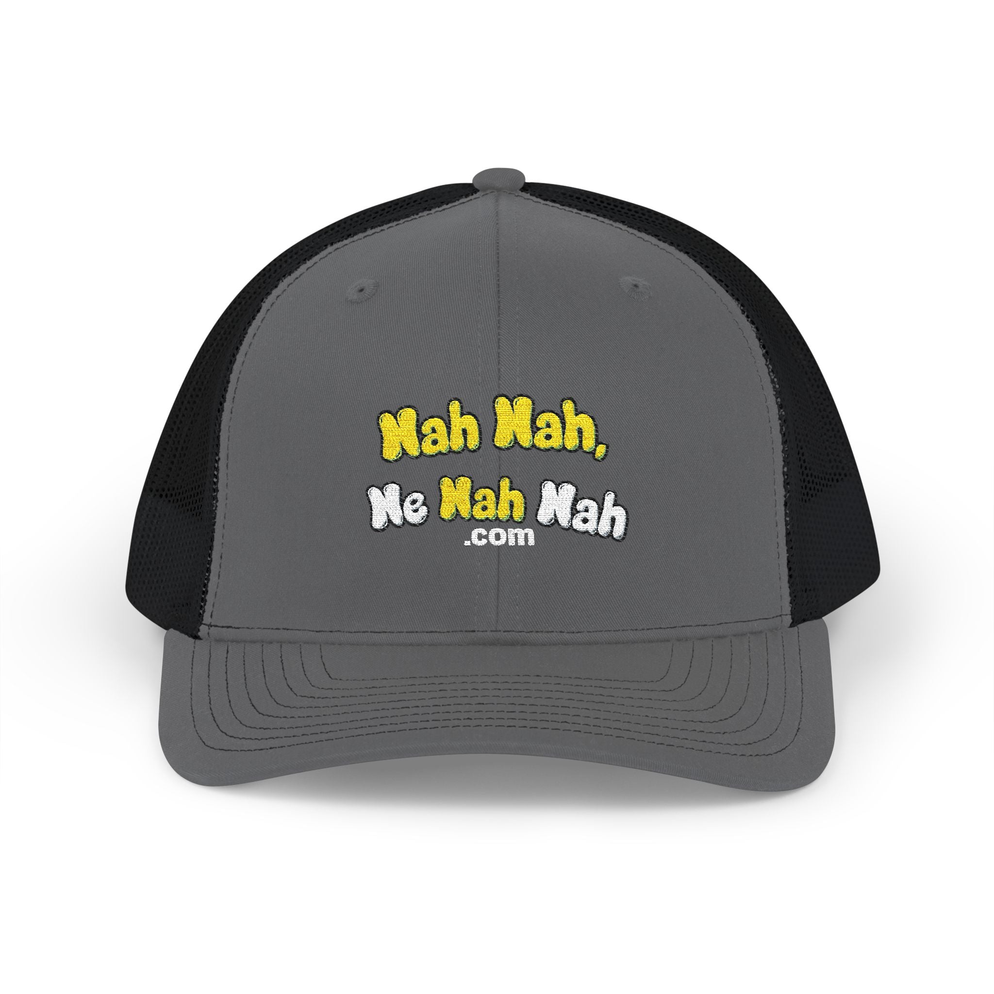 Embroidered Trucker Cap – "Nah Nah, Ne Nah Nah" Casual Snapback