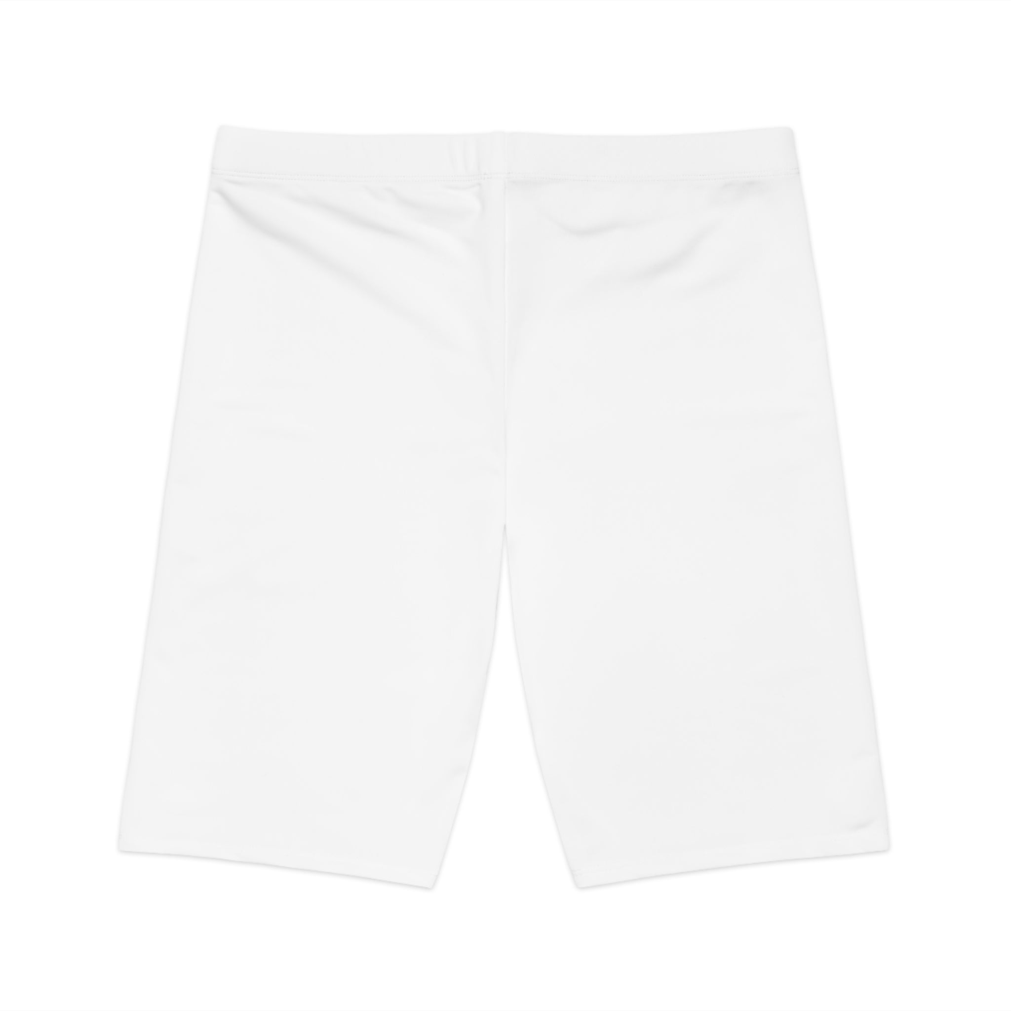 Leelee Frog Inspired Women's Bike Shorts (White) — Cute 'Nah Nah, Ne Nah Nah' Graphic