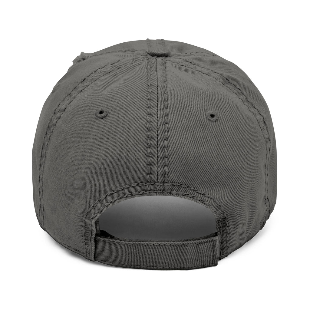 Distressed Embroidered Nah Nah Ne Nah Nah Dad Hat — Vintage Casual Cap for Tech & Trend Fans