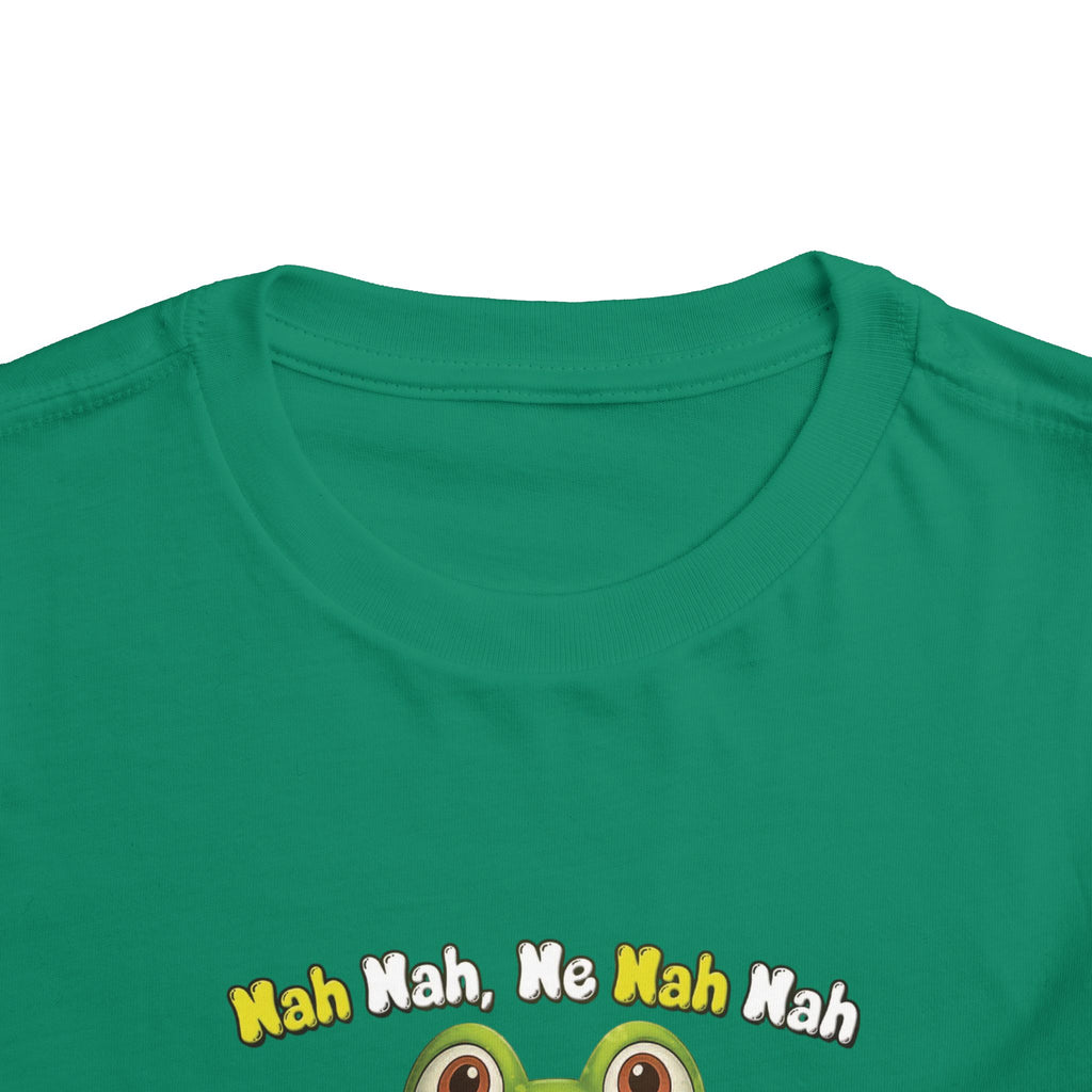 Leelee Running Frog Toddler Tee | Cute Cartoon Frog, Kids Animal Shirt