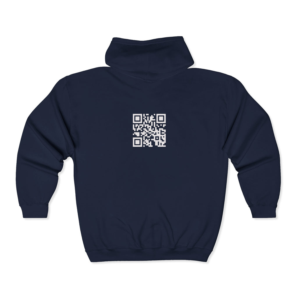 Leelee Running Frog Zip Hoodie — Cute "Nah Nah, Ne Nah Nah" Graphic Full-Zip Sweatshirt
