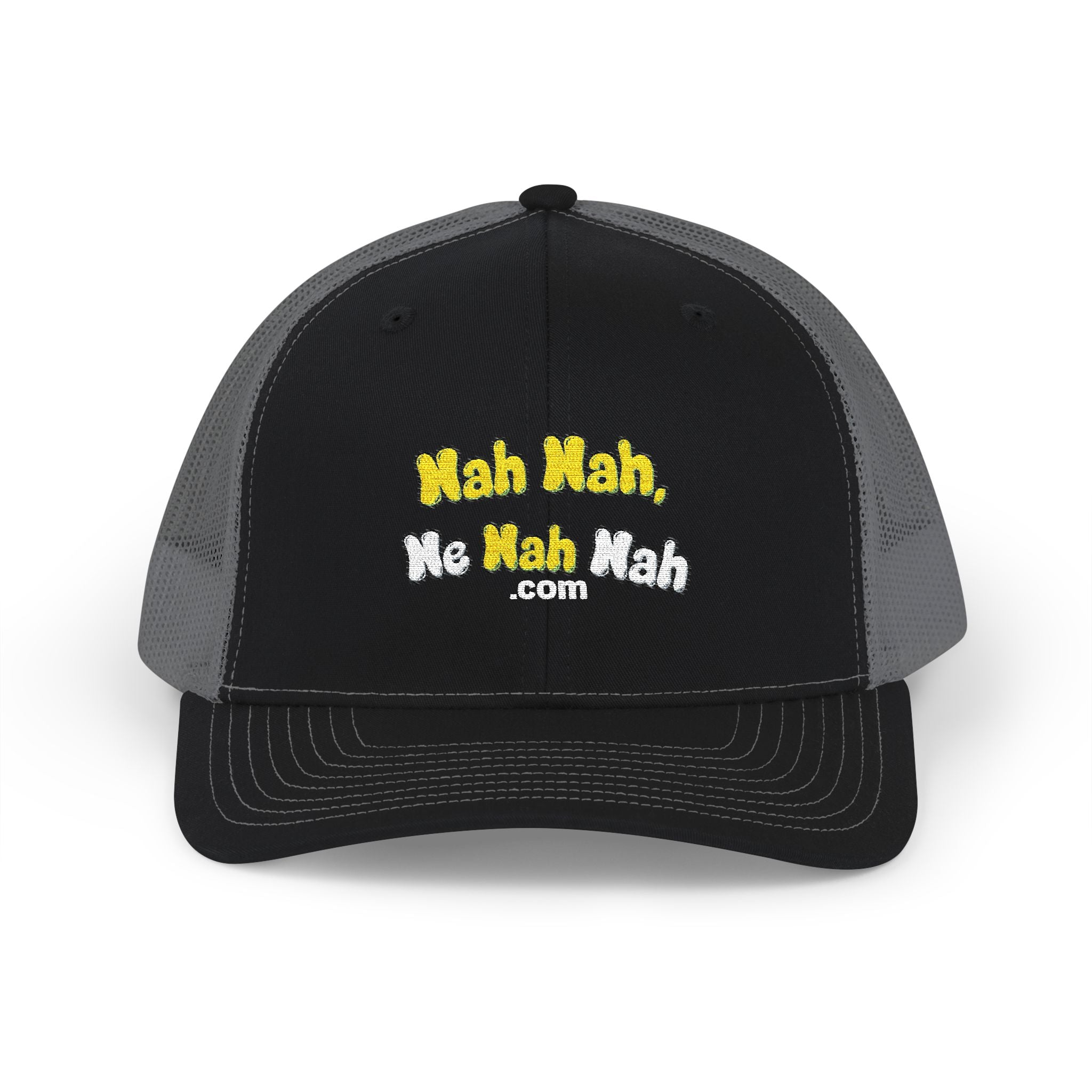 Embroidered Trucker Cap – "Nah Nah, Ne Nah Nah" Casual Snapback