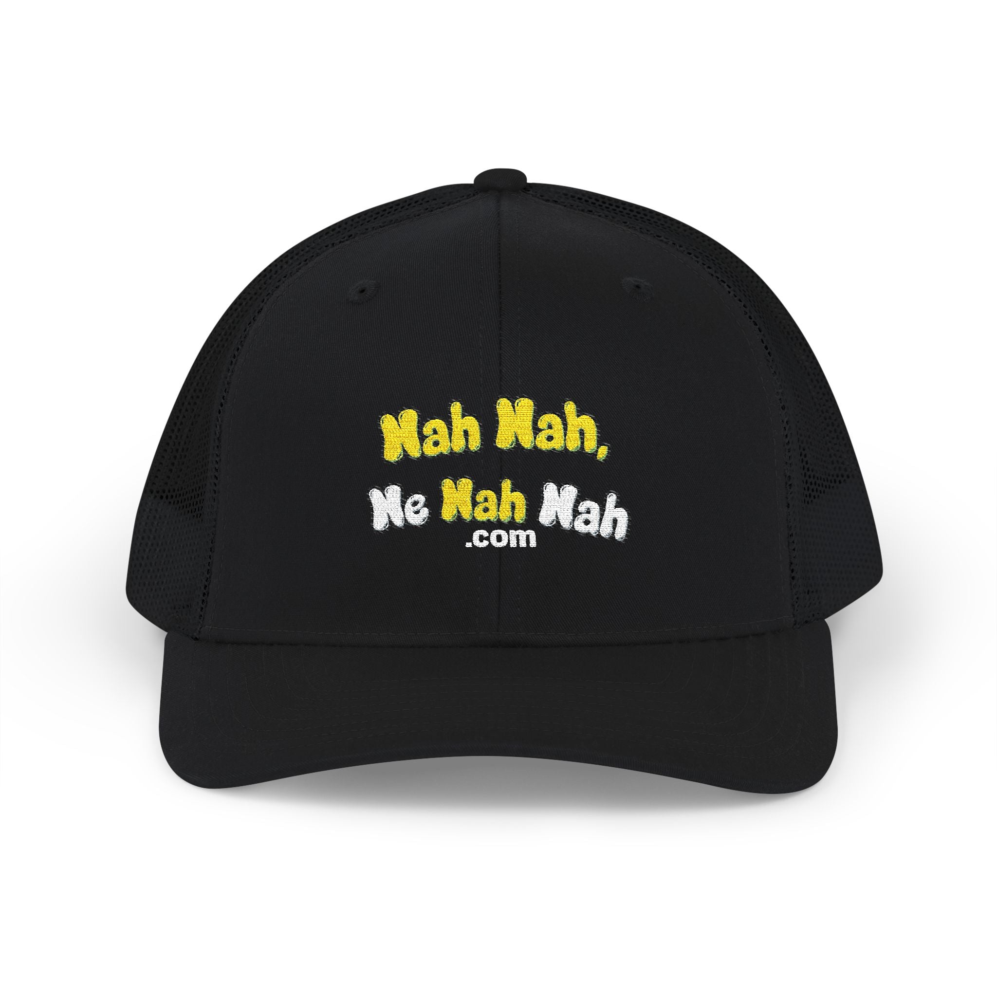 Embroidered Trucker Cap – "Nah Nah, Ne Nah Nah" Casual Snapback