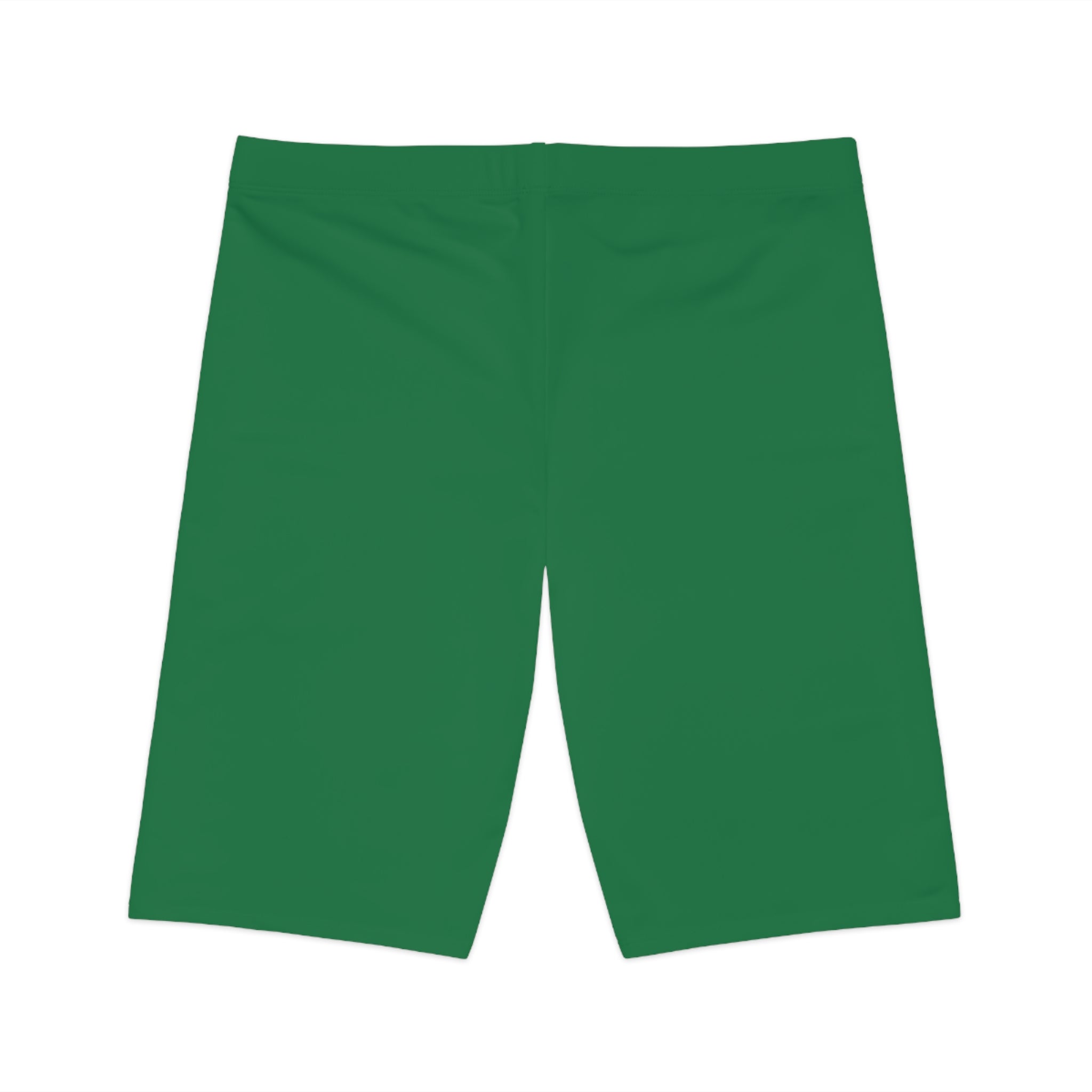 Leelee Frog Inspired Women's Bike Shorts (Green) — Cute 'Nah Nah, Ne Nah Nah' Graphic