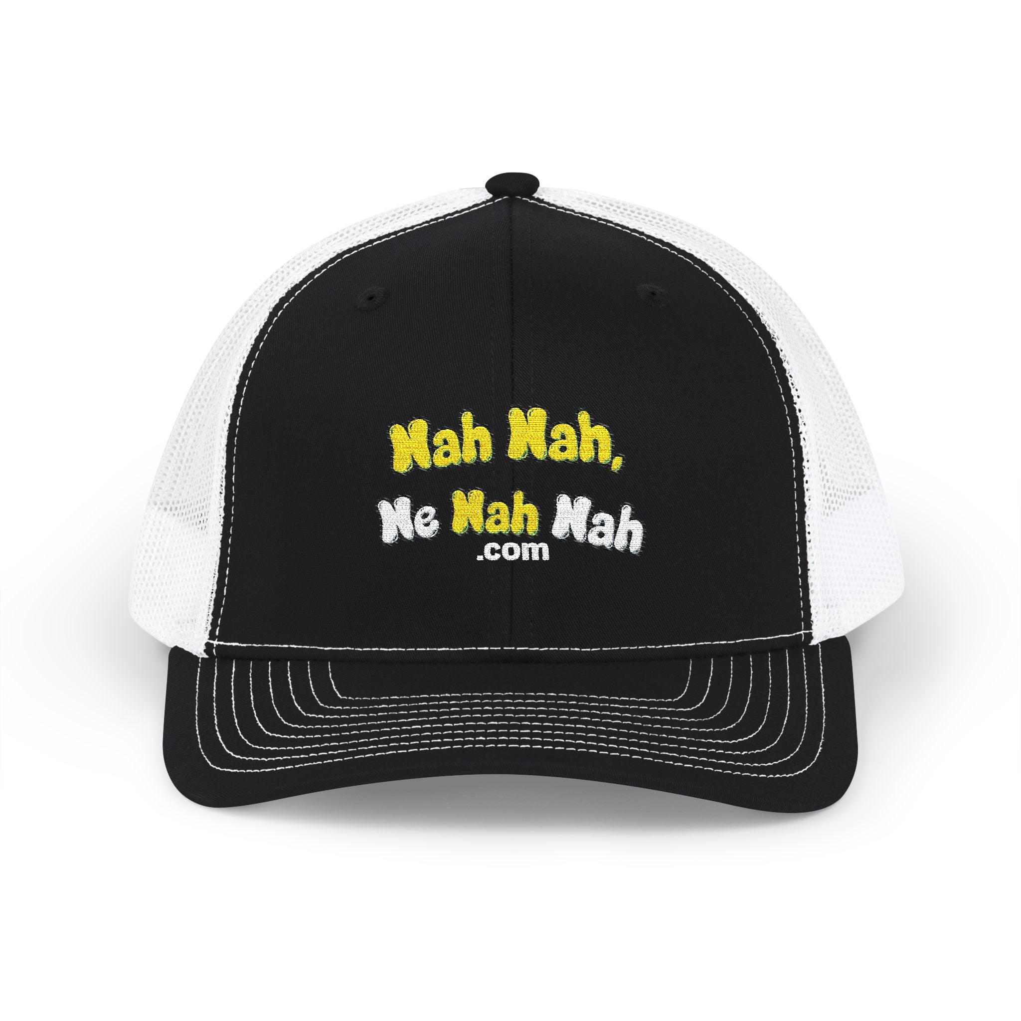 Embroidered Trucker Cap – "Nah Nah, Ne Nah Nah" Casual Snapback