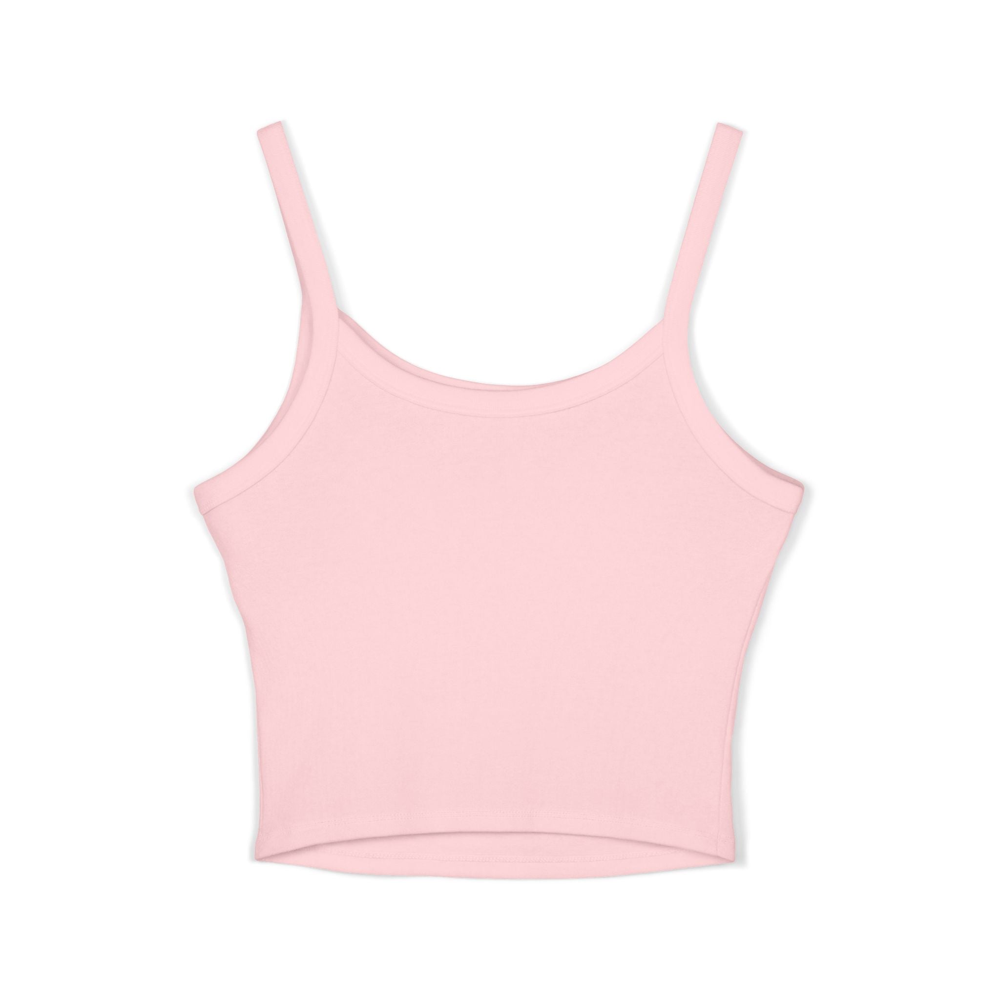 Leelee Running Frog Cropped Tank — "Nah Nah Ne Nah Nah" Cute Frog Graphic Spaghetti Strap Top