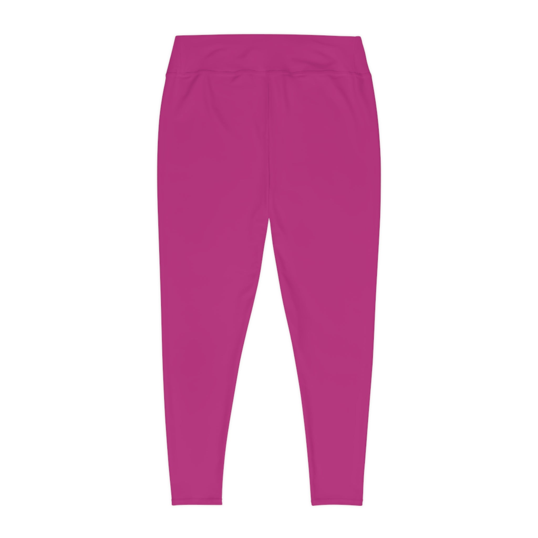 Leelee Inspired Plus Size Leggings (Pink) — Cute Smiling Leelee Running Frog Graphic Leggings