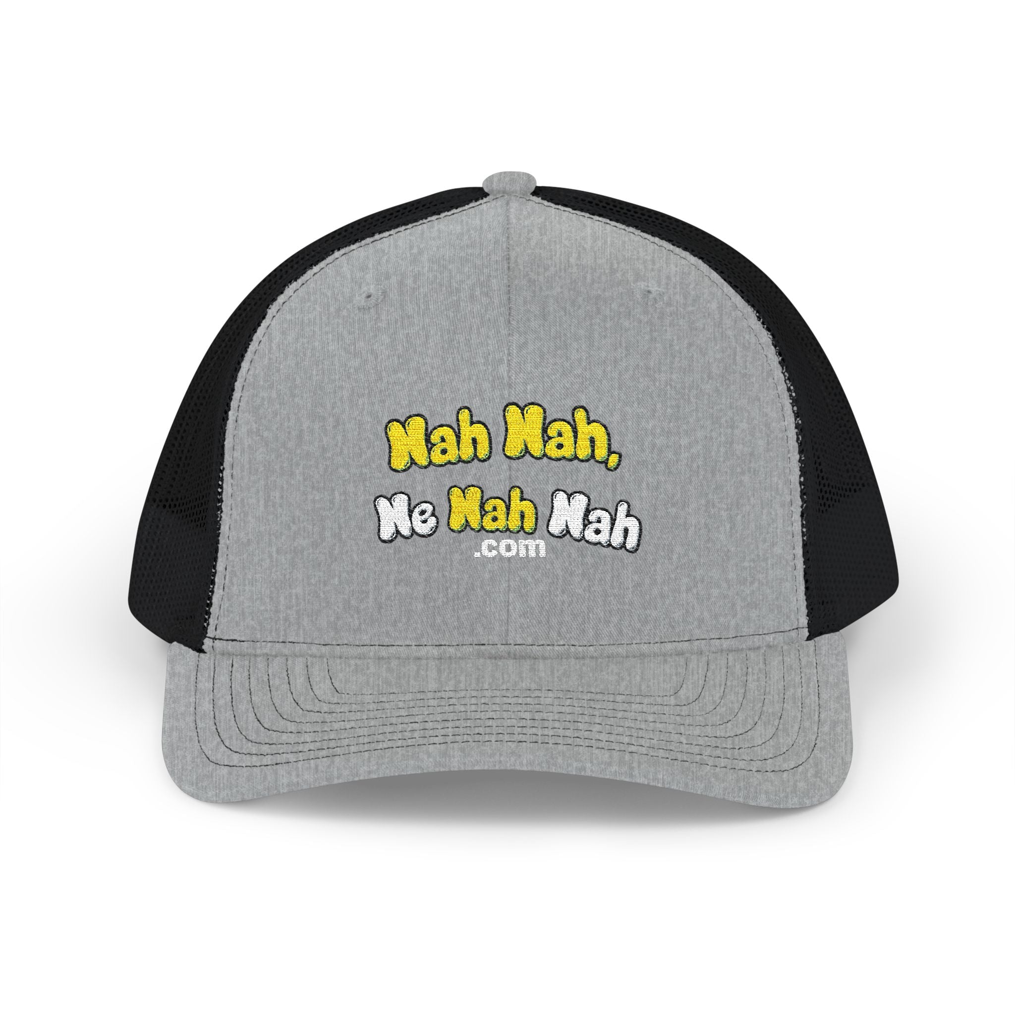 Embroidered Trucker Cap – "Nah Nah, Ne Nah Nah" Casual Snapback