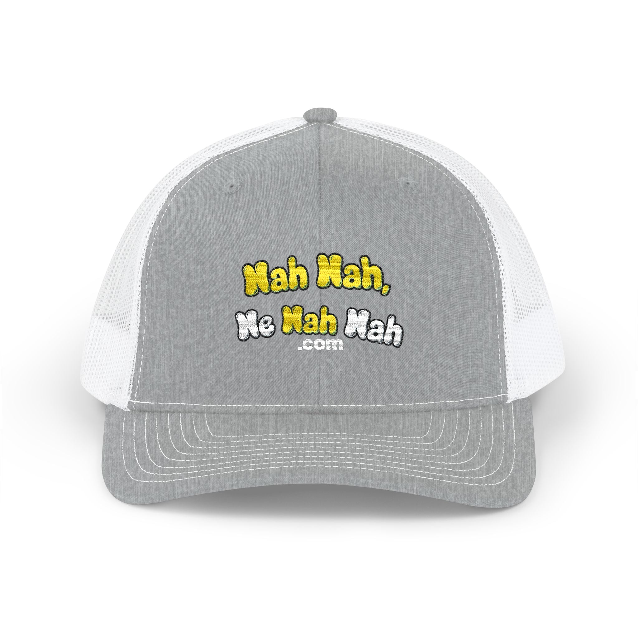 Embroidered Trucker Cap – "Nah Nah, Ne Nah Nah" Casual Snapback