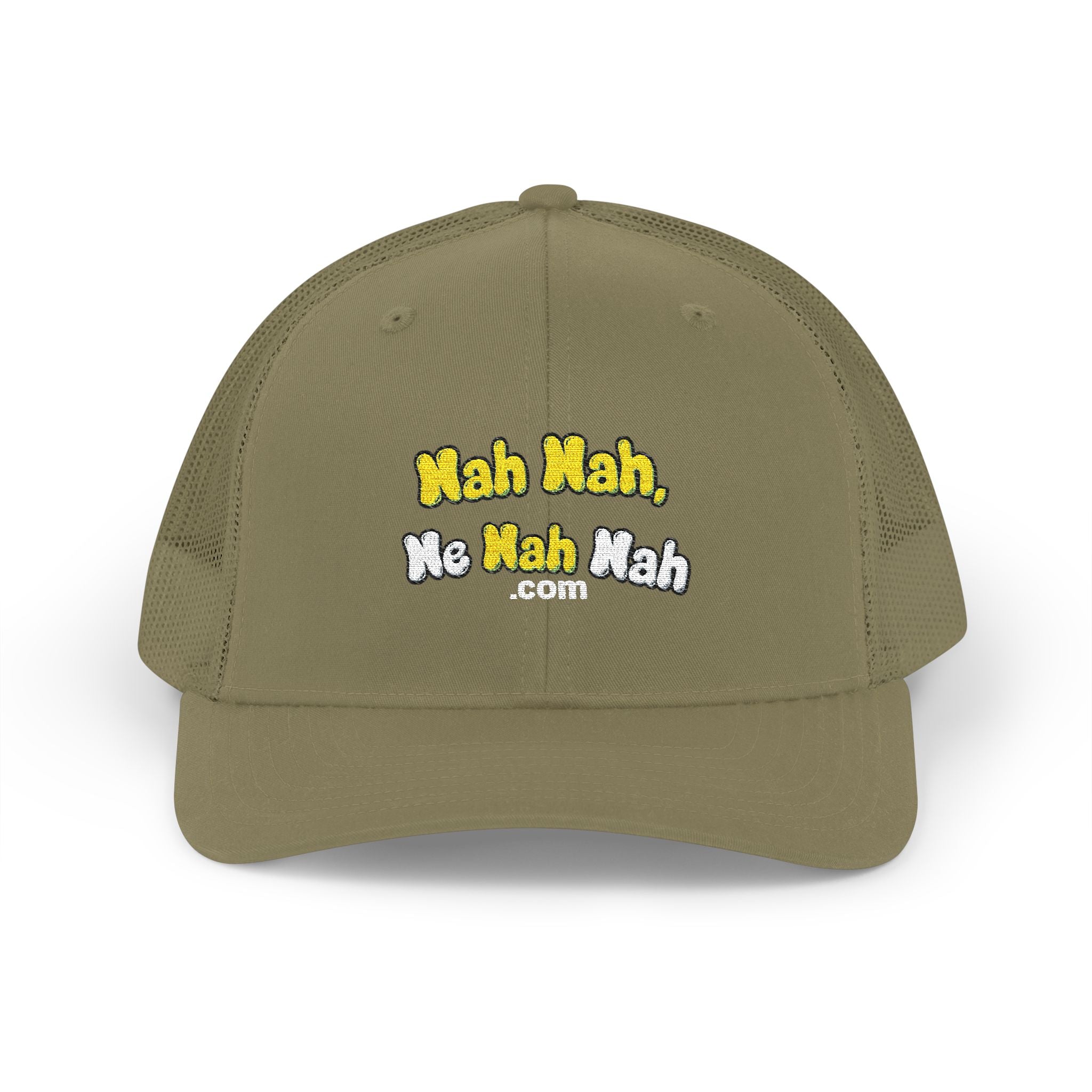 Embroidered Trucker Cap – "Nah Nah, Ne Nah Nah" Casual Snapback